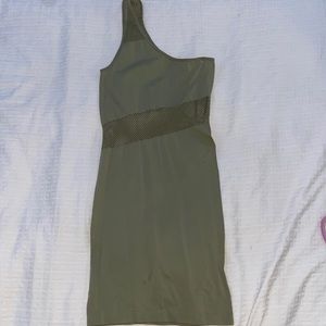 A crocodile colored dress
